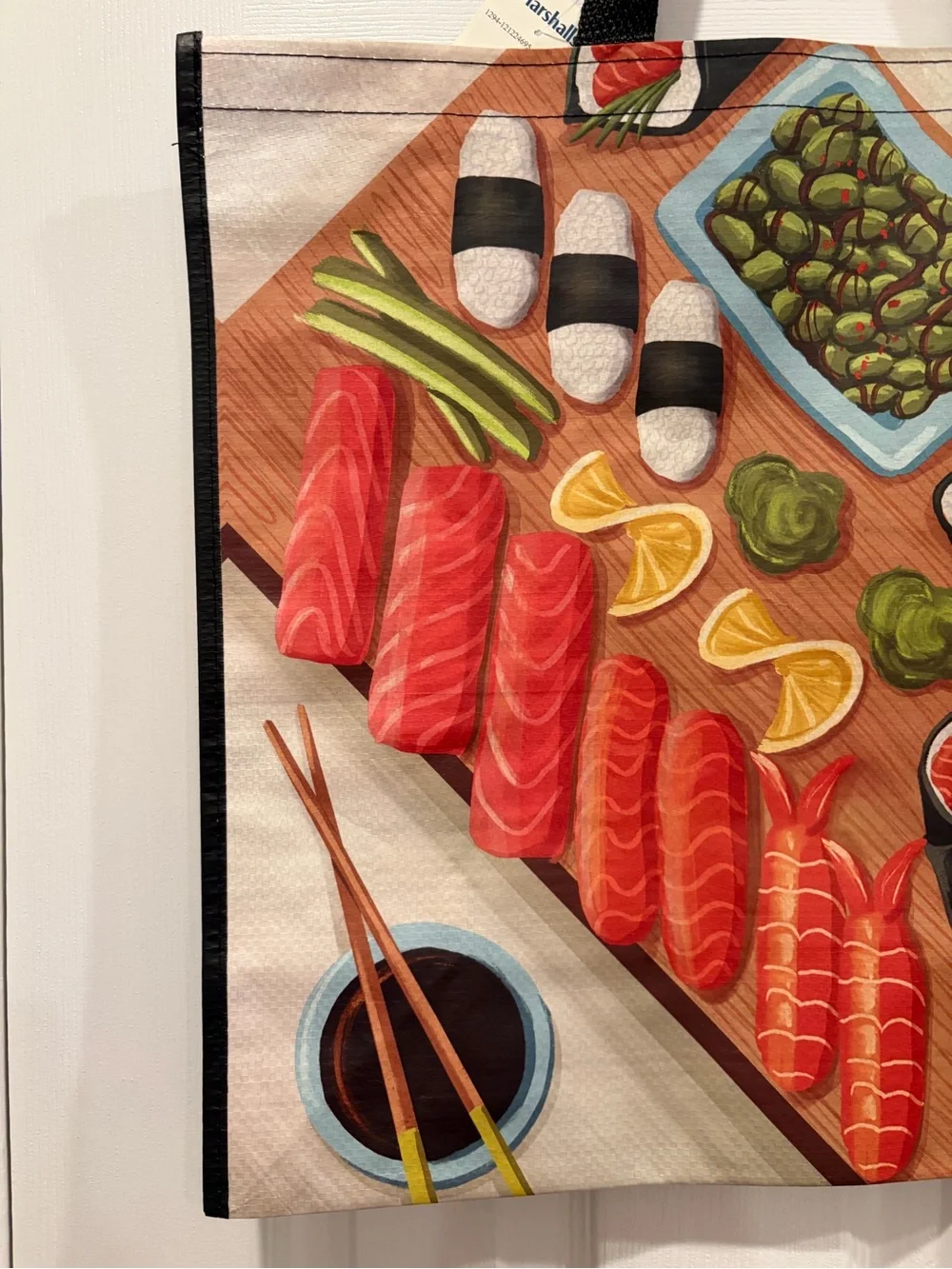 Marshalls/ TJ Maxx Reusable Sushi Tote Bag 🍣🍱🛍️